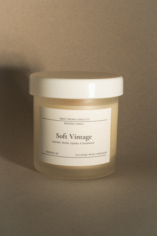 Soft Vintage | Essential Oil Candle